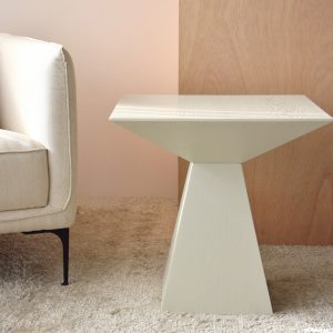 Mesa cuadrada fresno bl roto mate