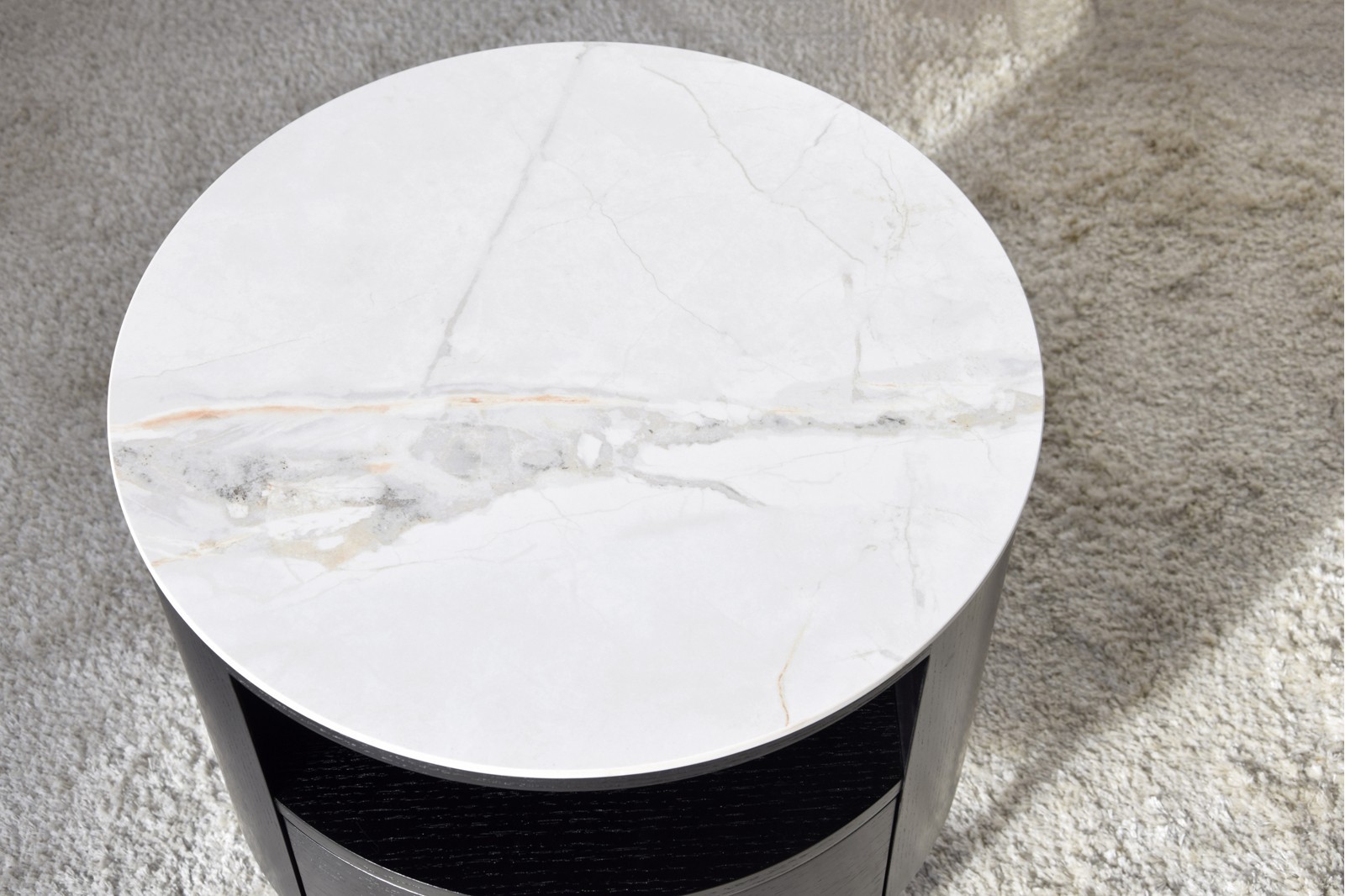 Mesita N55 blanco y negro - Imagen 4